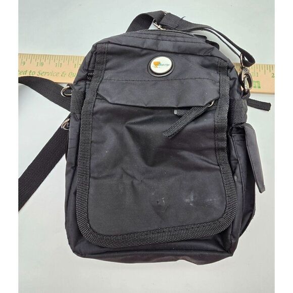 BlackShoulder Sling Bag W/ Multiple Pockets Adjustable Strap The Presidents Cup - Picture 1 of 6